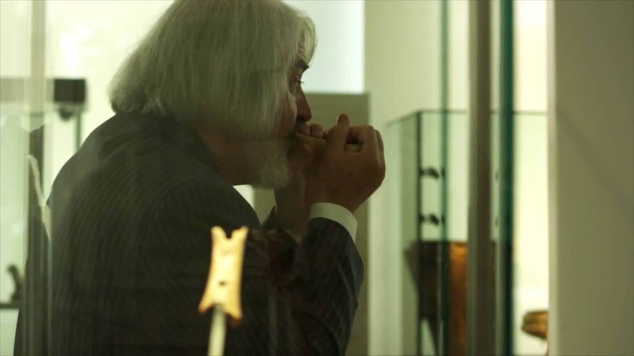 Ljuben Dimkaroski plays the Divje Babe Bone Flute