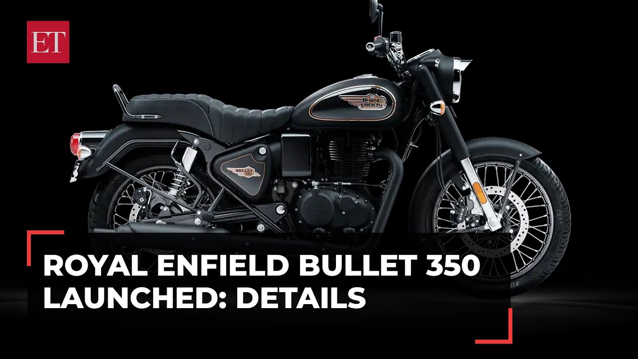 Royal Enfield Bullet 350 launched, prices start at Rs 1.73 lakh