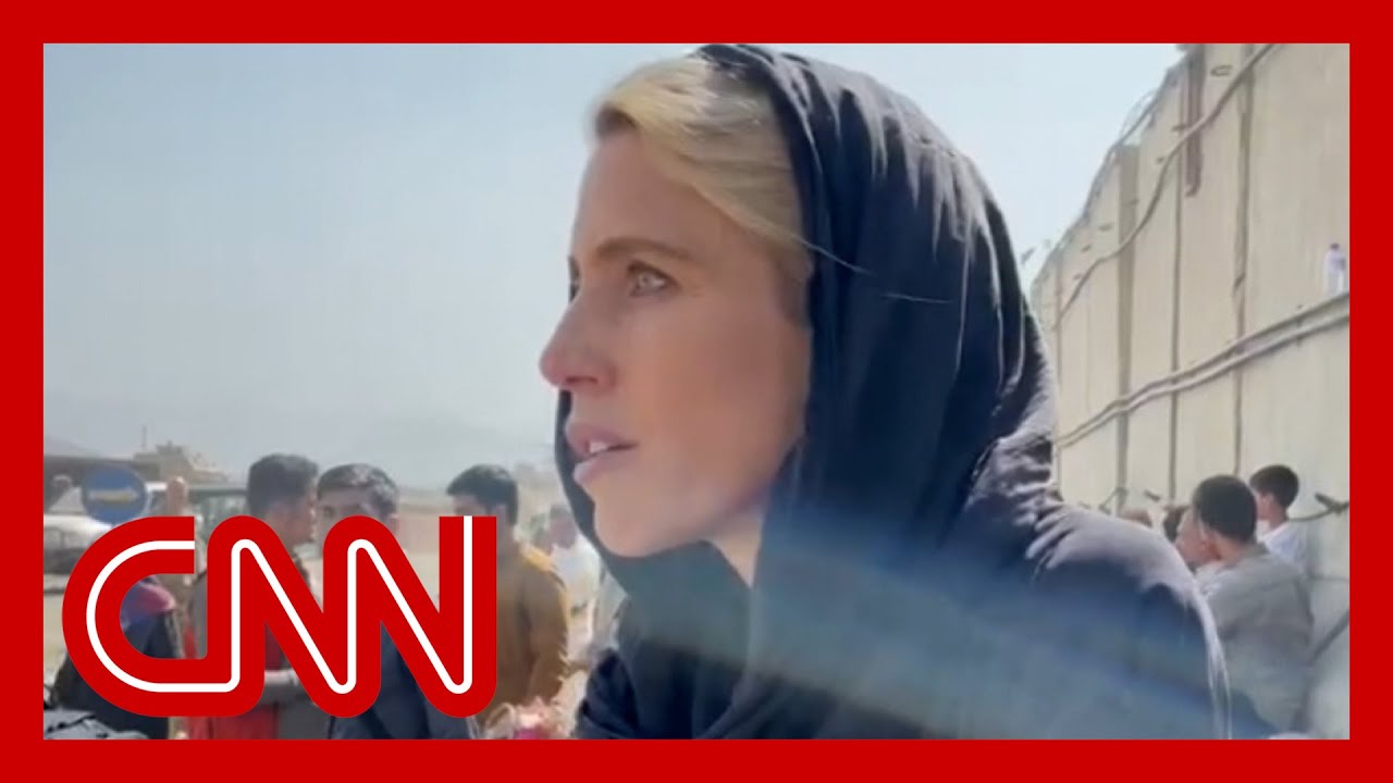'That was a newborn baby': CNN reporter reveals dire situation at airport
