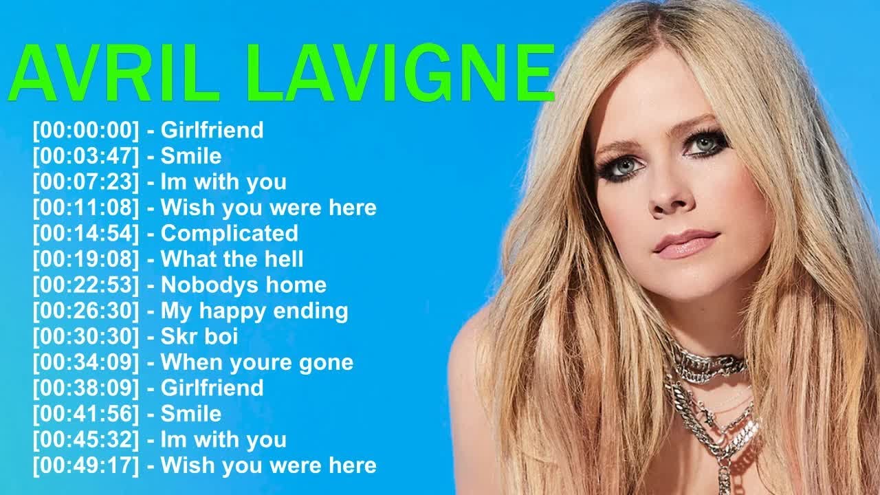 🎶 Savril Lavigne – Skater Girl Vibes | Top Tracks That Defined a Generation! 🛹🌟