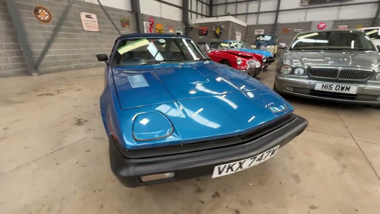 Кабриолет Triumph TR7 1981 года | MATHEWSONS CLASSIC CARS | Аукцион: 12, 13 и 14 ноября 2025 г.