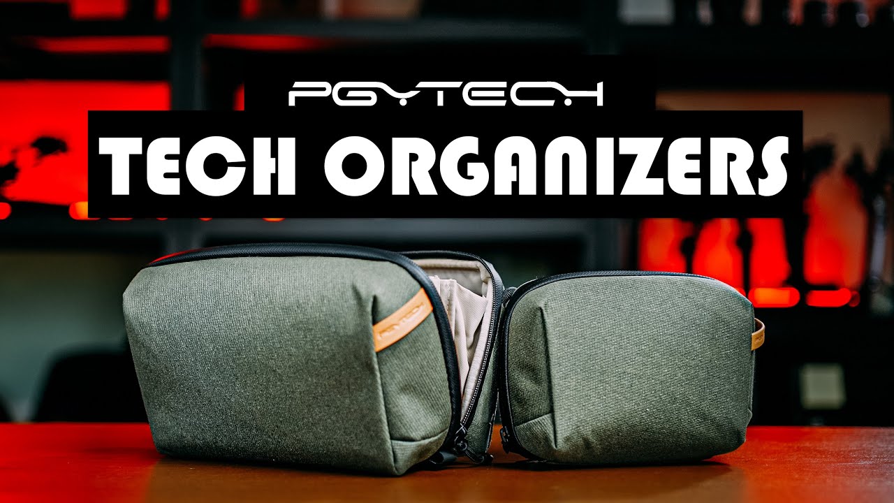 PGYTECH TECH ORGANIZER AND MINI TECH ORGANIZER REVIEW ! Best budget tech pouch?