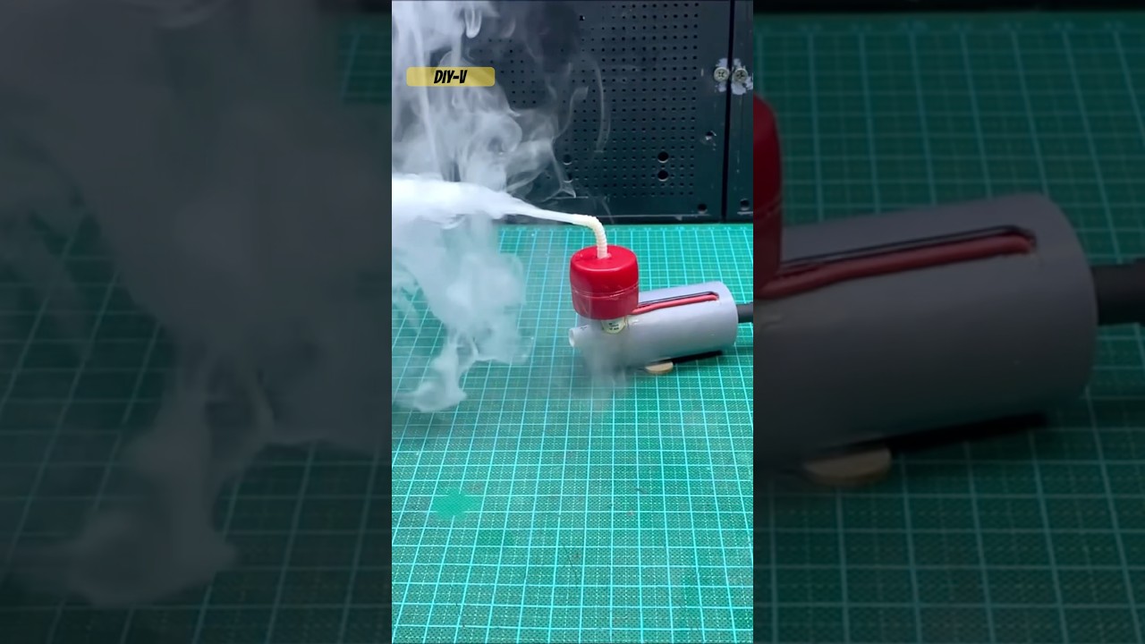 Mini Smoke Machine #shortvideo #making #smokemachine #machine #mini