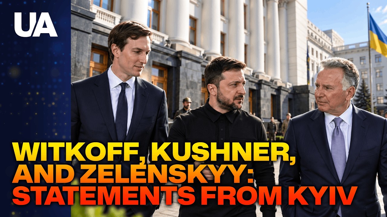 Steve Witkoff and Jared Kushner in Kyiv after meeting Putin &mdash; joint statements with Zelenskyy