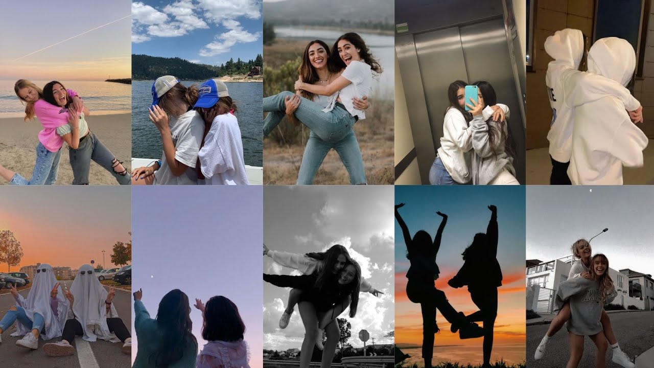 IDEAS TUMBLR PARA TOMARTE FOTOS CON TU MEJOR AMIGA 🦋