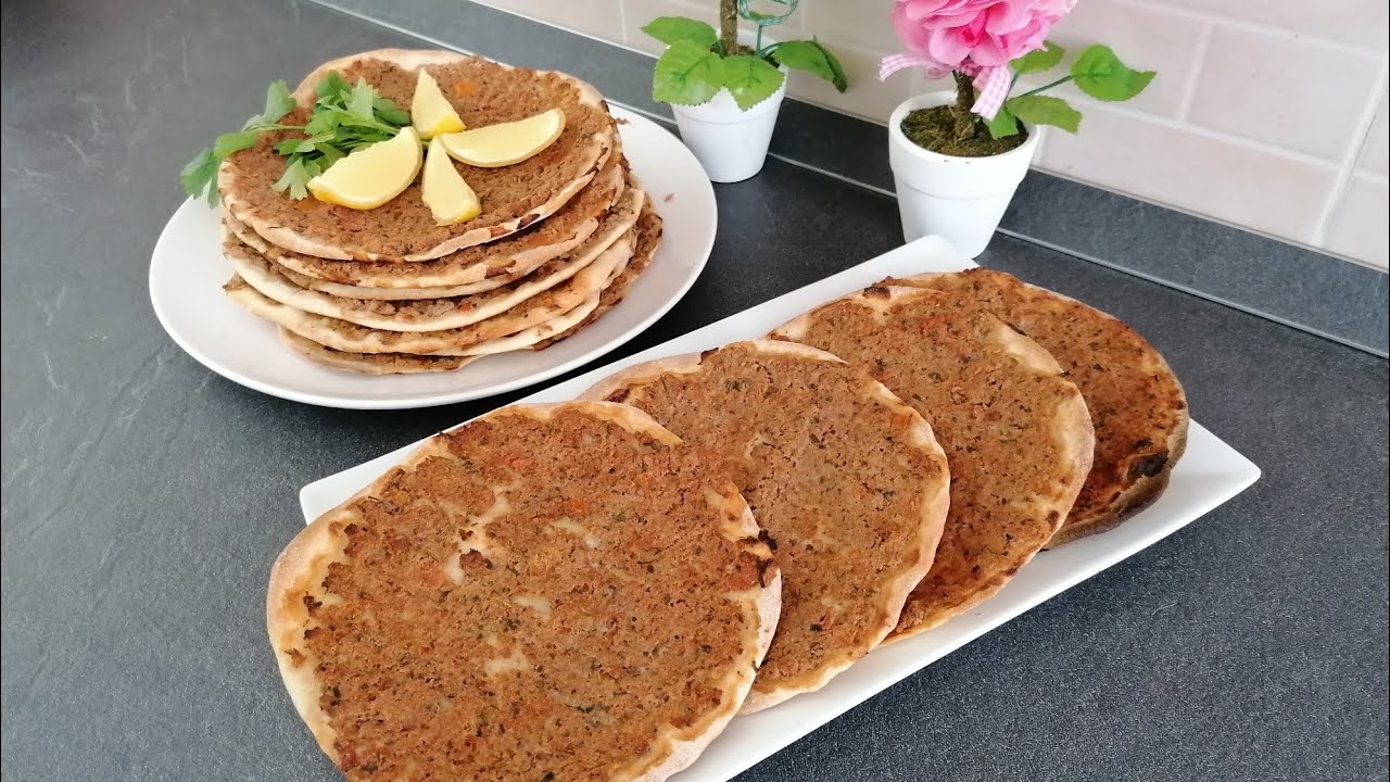 Lahmatsciun ricetta turca facile e buonissima  😋