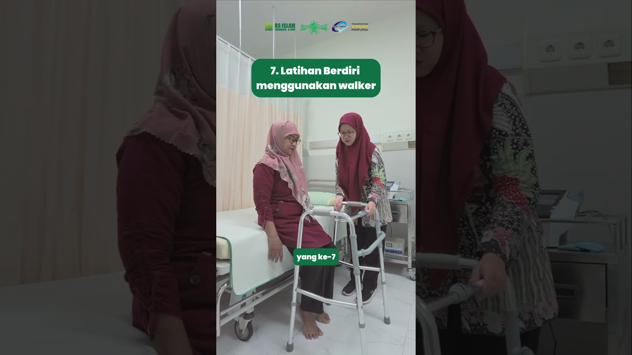 🩺Rehabilitasi Medik untuk pasien pasca operasi panggul (Hip Replacement)
