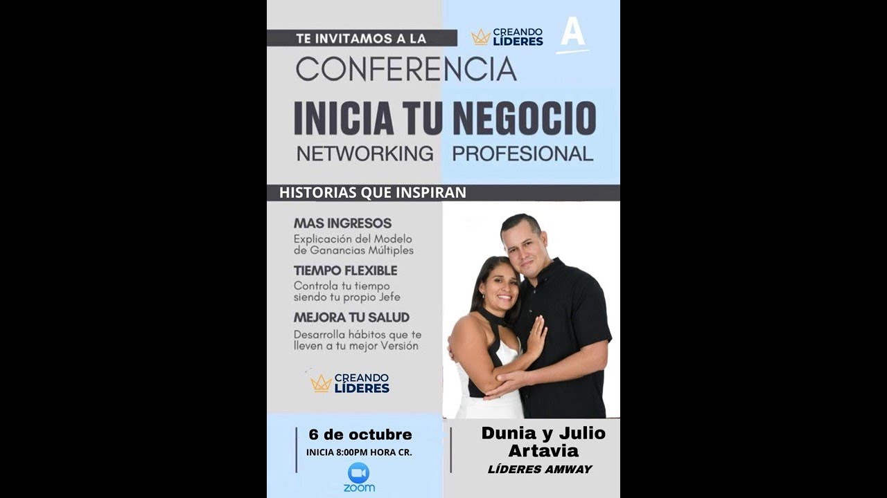 Click Empresarial | Creando L&iacute;deres | Dunia Pereira & Julio Artavia