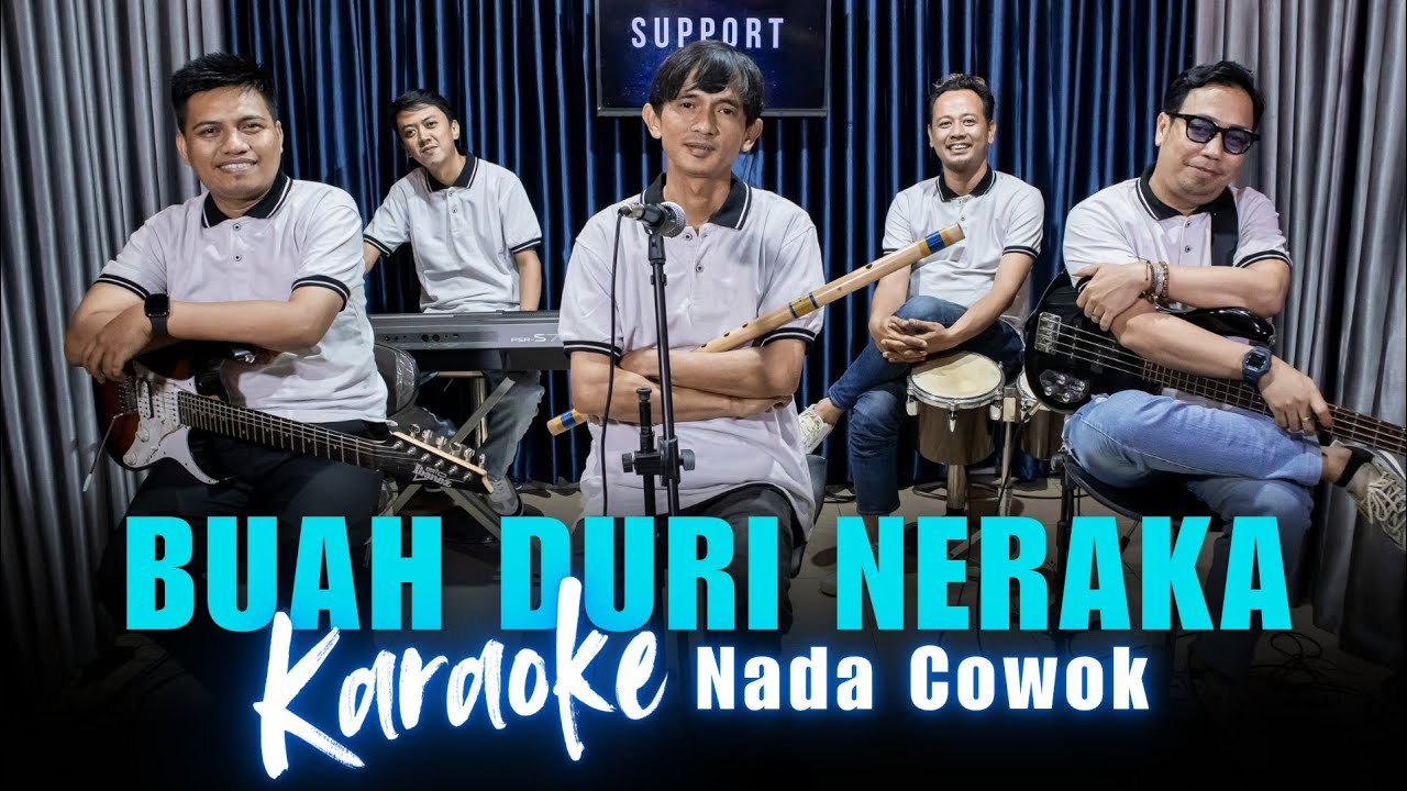 Karaoke Tanpa Vokal | BUAH DURI NERAKA - RHOMA IRAMA | Nada Cowok/Pria | Lirik & Musik Jernih