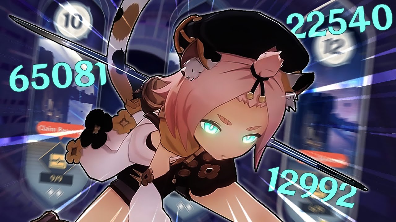 MINI GANYU ISN'T REAL, SHE CAN'T HURT YOU (Diona DPS)