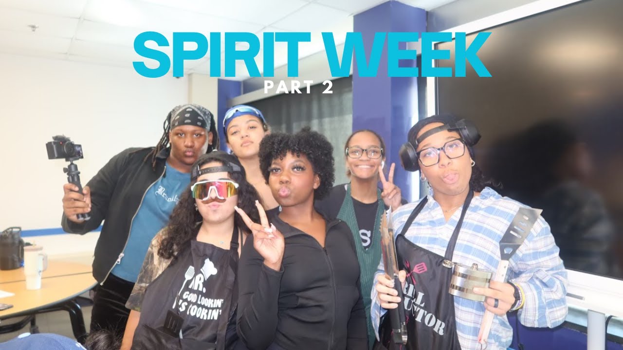 SPIRIT WEEK PT 2 l pep rally, hallway decorating and more l