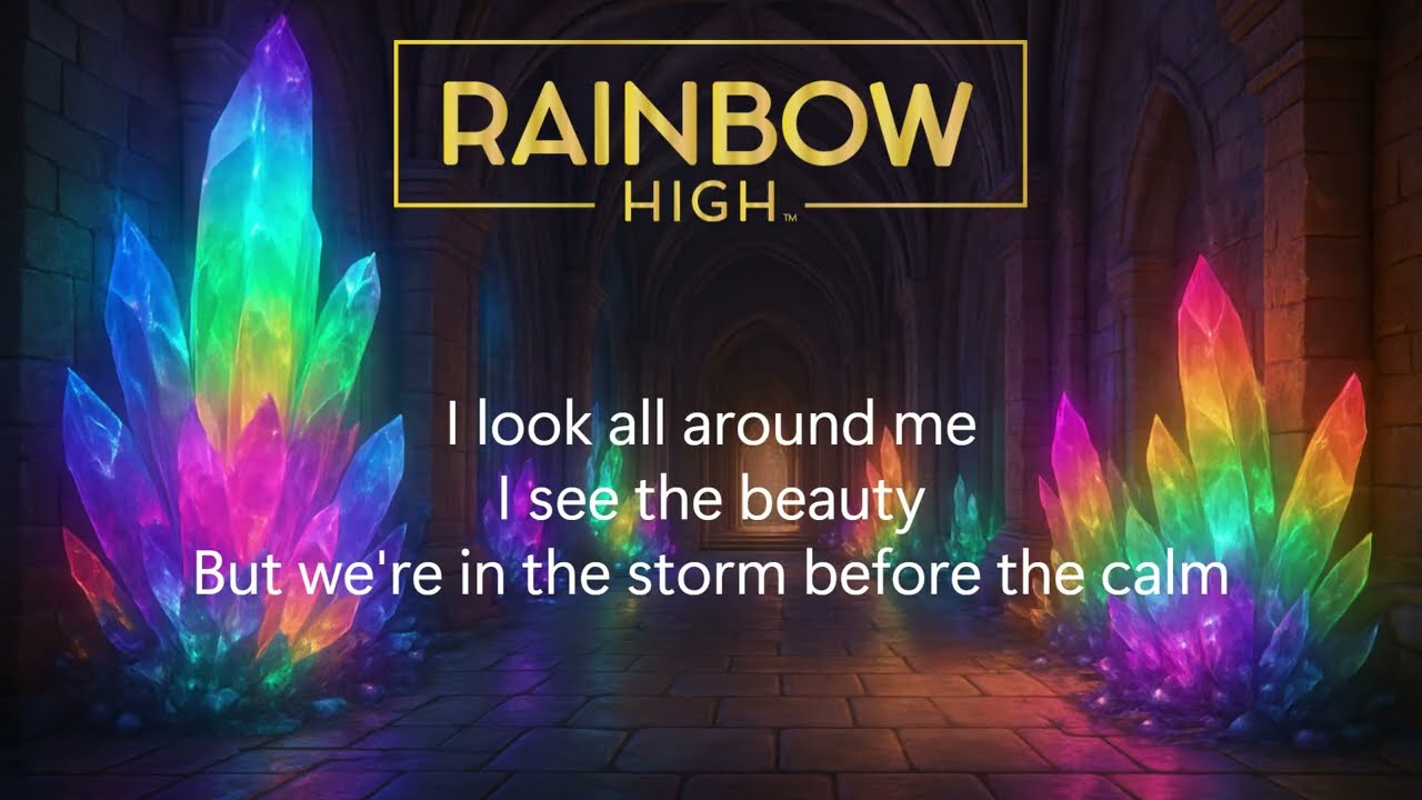 Rainbow High Crystal Confidence lyrics