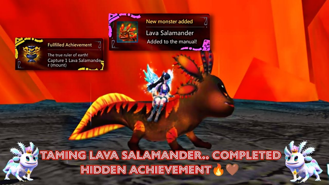 Taming Lava Salamander.. Completed Hidden Achievement 🔥🤎 | Utopia Origin | PVE702 #utopia #pve702