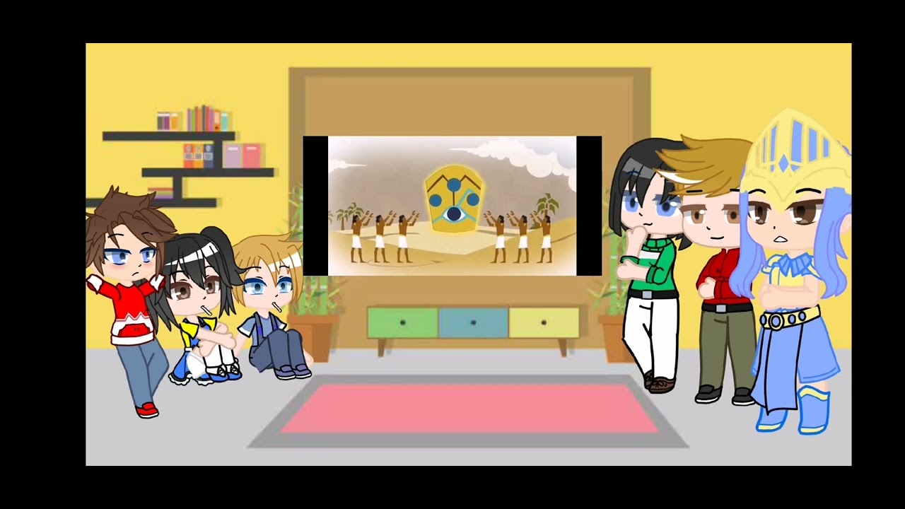 Реакция семьи Лео + Кефер и Лео на египтус на 