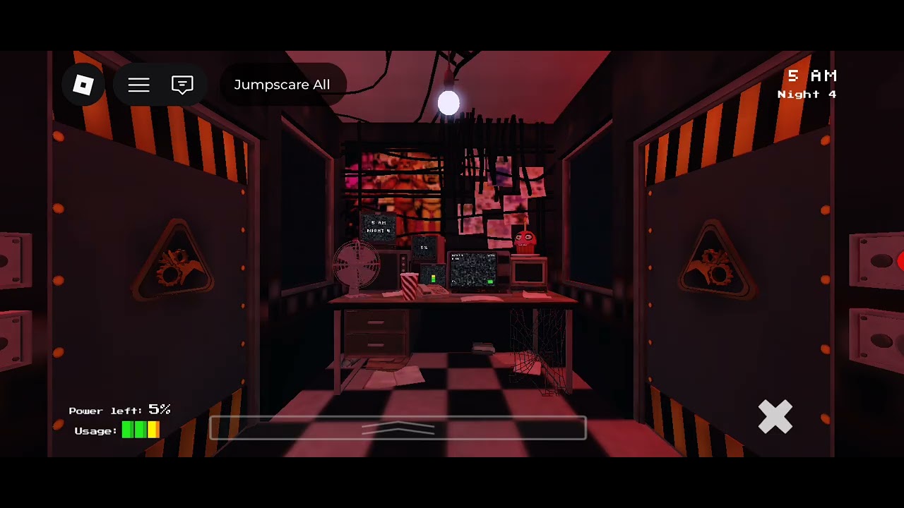 Playing some fnaf today part1