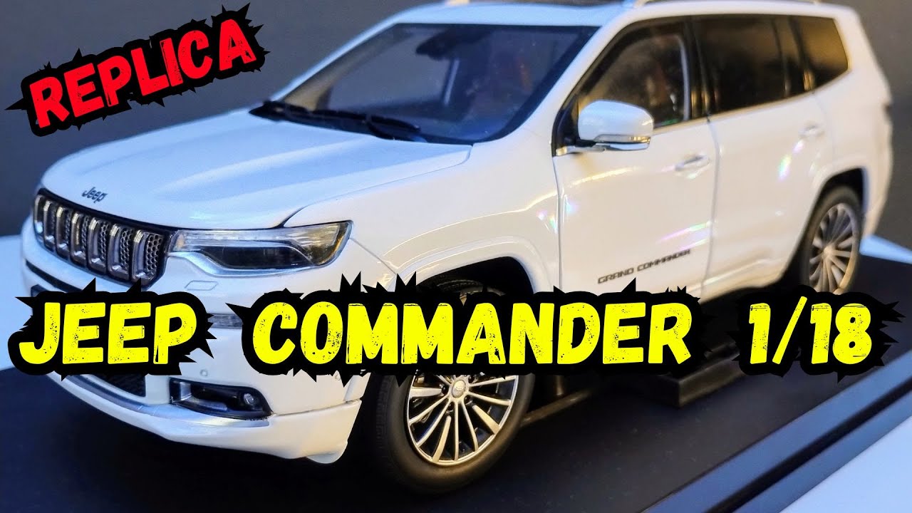 Miniatura do JEEP GRAND COMMANDER escala 1/18 #miniaturas #réplicas #carros #jeep #commander