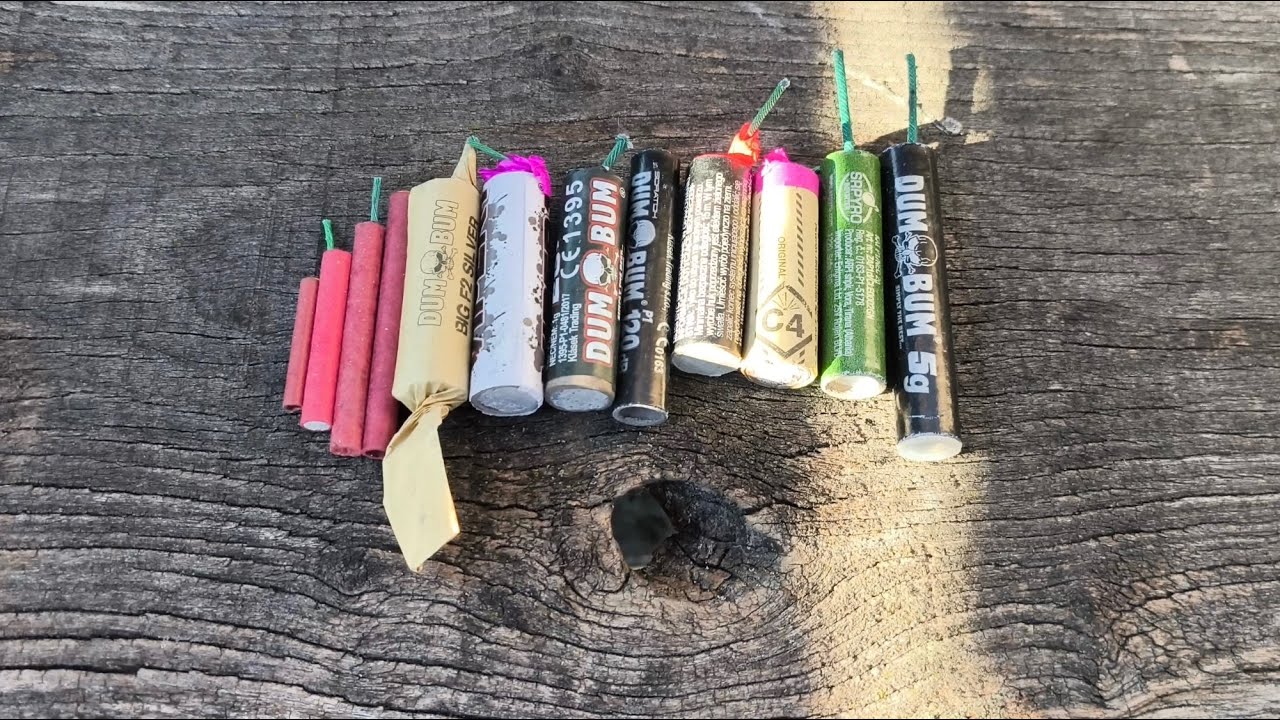 Vadriaszt&oacute;k, Hanggener&aacute;torok (pet&aacute;rd&aacute;k) &ouml;sszehasonl&iacute;t&aacute;sa | Firecracker comparison 🧨