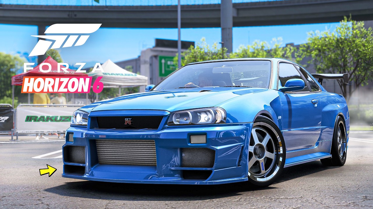 Forza Horizon 6 - The REBUILT Skyline R34 FULL Customization!