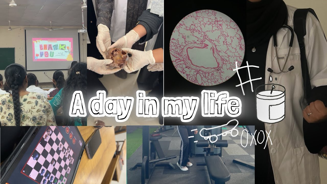 A day in my life | first year MBBS student✨🌷