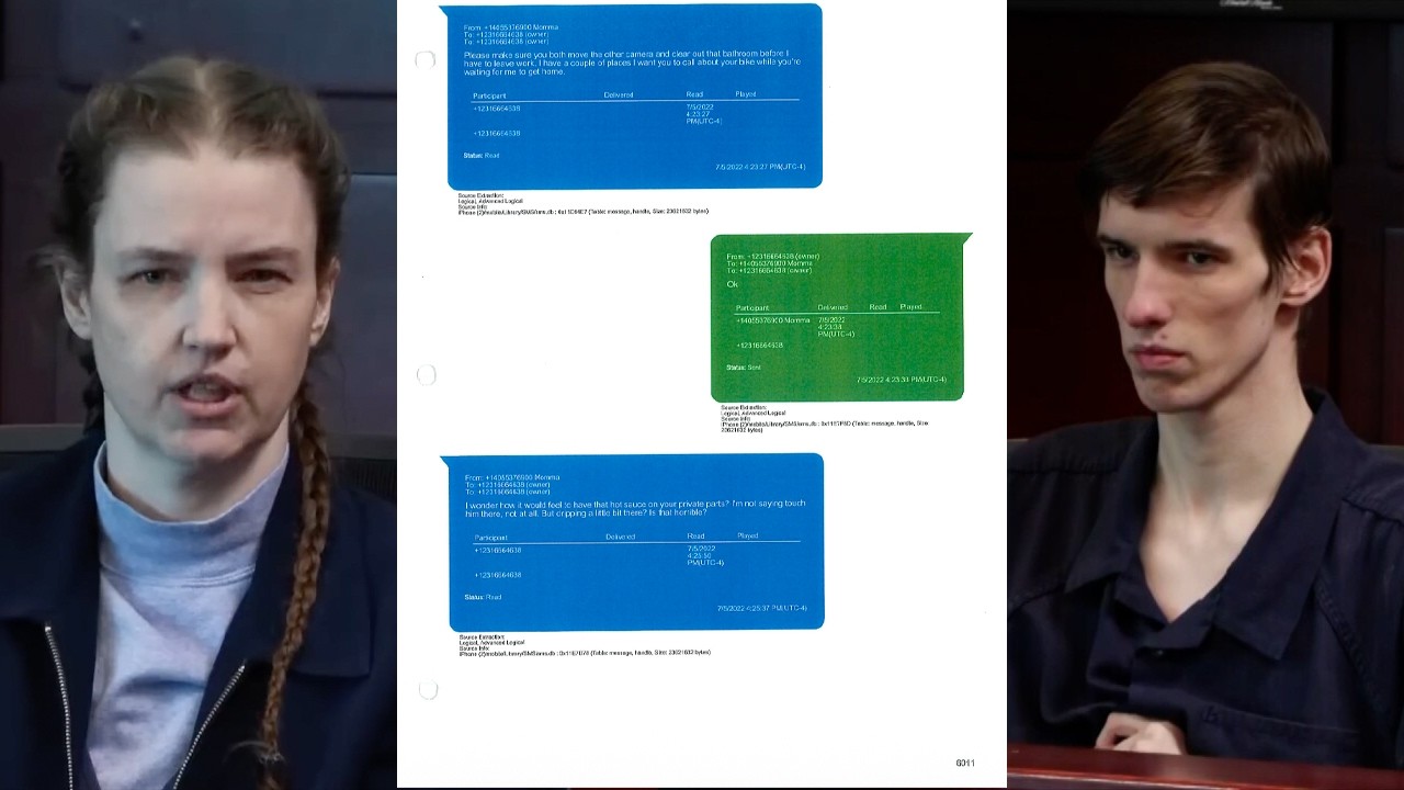 Full Text Messages Between Shanda Vander Ark & Paul Ferguson