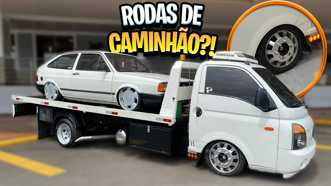 COMO ADAPTAR RODAS DE CAMINHÃO NA HYUNDAI HR. Concept Suspensões 🏁
