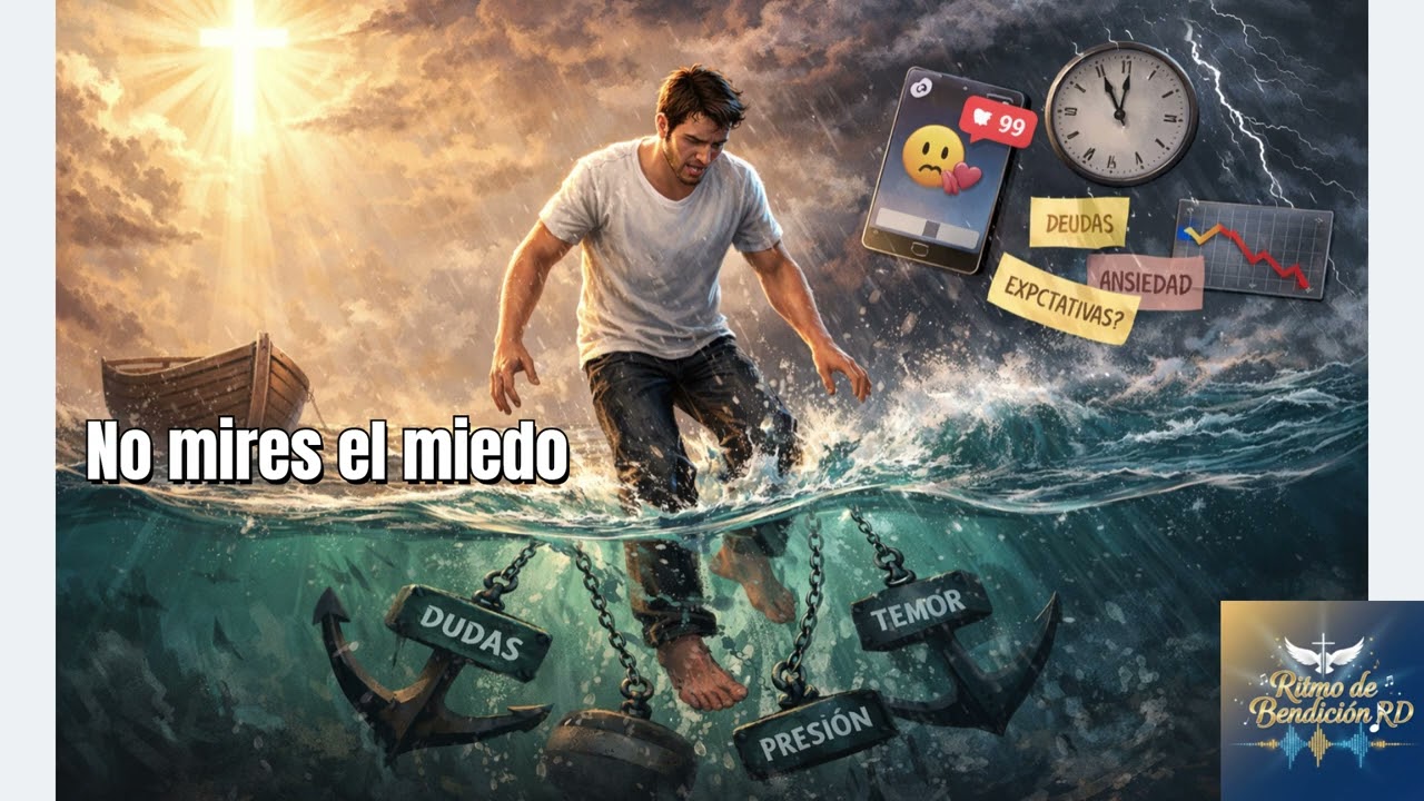 Cuando miras el miedo te hundes… (Afro Pop Cristiano)