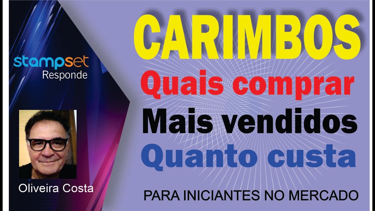 Carimbos: Mais vendidos, quanto custa e o que comprar