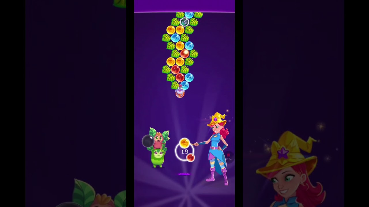 Bubble witch 3 saga 2075 no boosters,  no cats