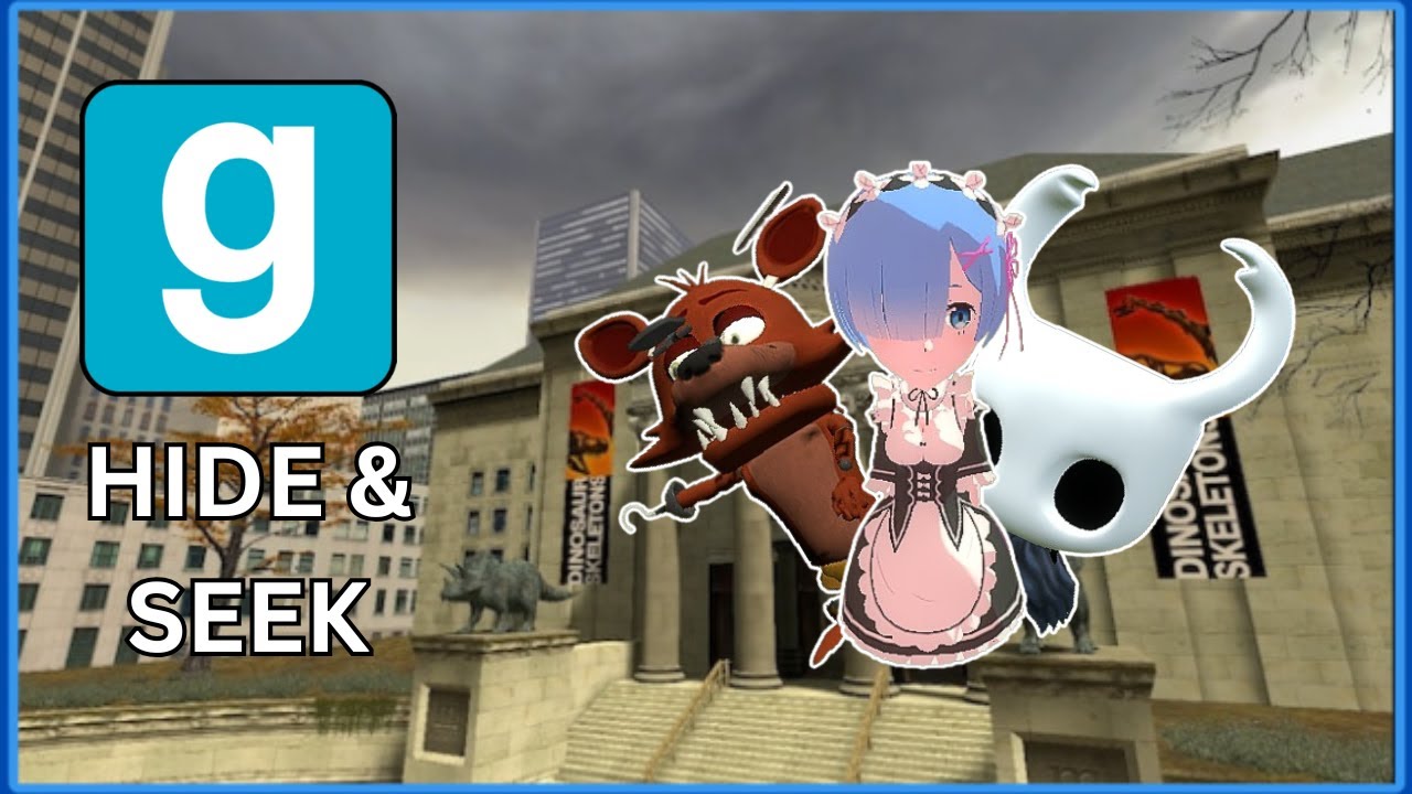 Playing Gmod Hide & Seek for the first time!