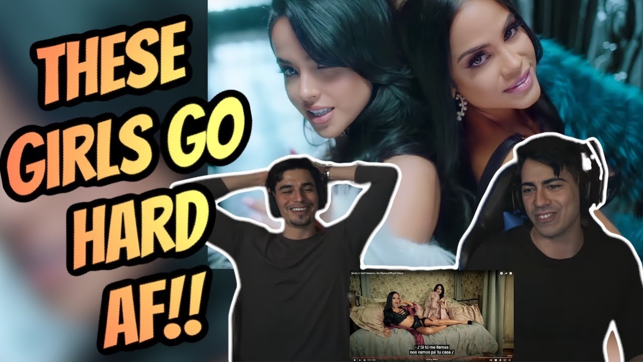 Becky G, Natti Natasha - Sin Pijama (Official Video) (Reaction)