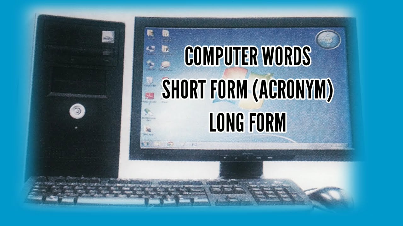 Computer words full form | Computer words abbreviations | Full form of ASCII BIOS HTTP HTML HDD USB