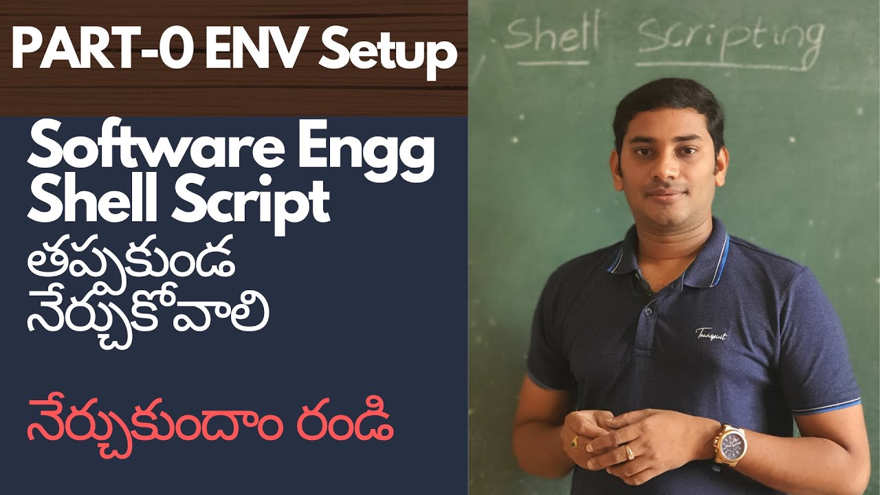 Shell Scripting PART-0 Environment Setup | Shell Scripting in Telugu | DevOps Training in Telugu