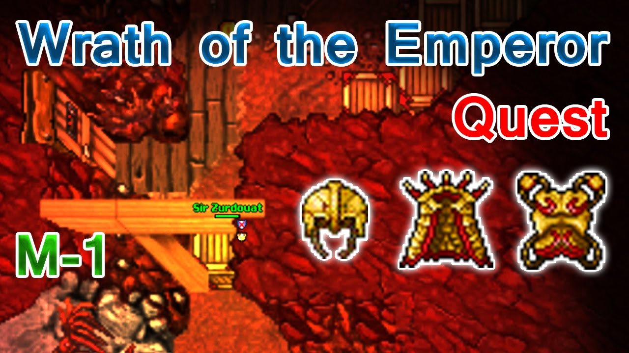 Tibia: WOTE M1 – Wrath of the Emperor Quest - Misión 1 Paso a Paso