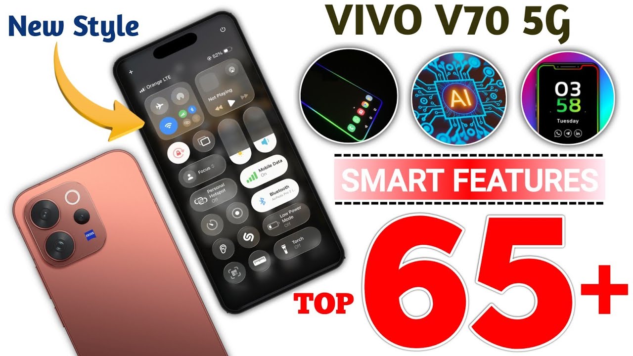 Vivo V70 5G Tips & Tricks in Hindi | Top 65+ Hidden Features, Secret Settings & Camera Tricks