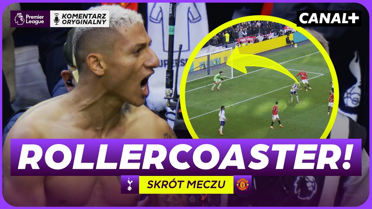 CO ZA SZALONA KOŃC&Oacute;WKA! DWA GOLE W DOLICZONYM CZASIE! TOTTENHAM &ndash; MAN UNITED, SKR&Oacute;T MECZU