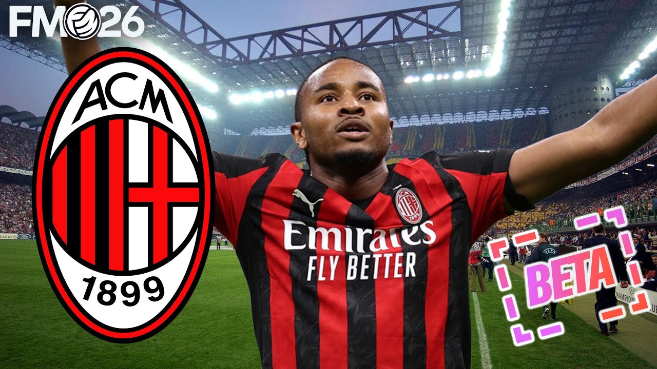 FM26 AC Milan Beta Save! Графика в изобилии!