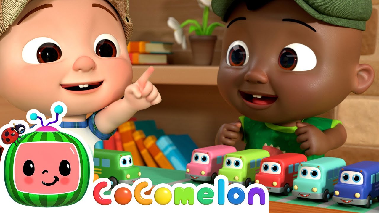 Cody Plays with 10 Little Buses! | It's Cody Time 🍉 | CoComelon Songs for Kids & Nursery Rhymes