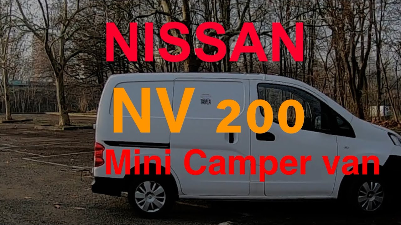 NISSAN NV200 mini camper van