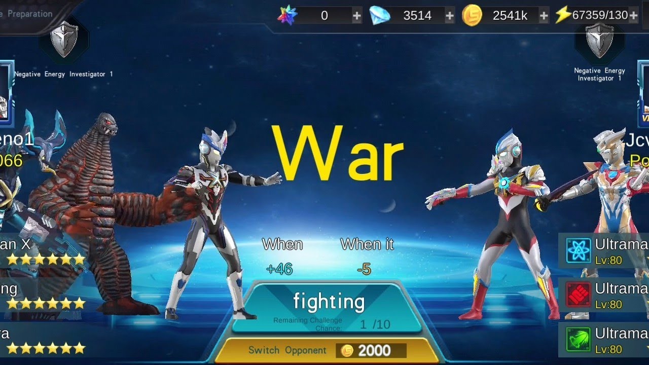 Lawan peringkat pertama di rank silver - Ultraman Legend Of Heroes