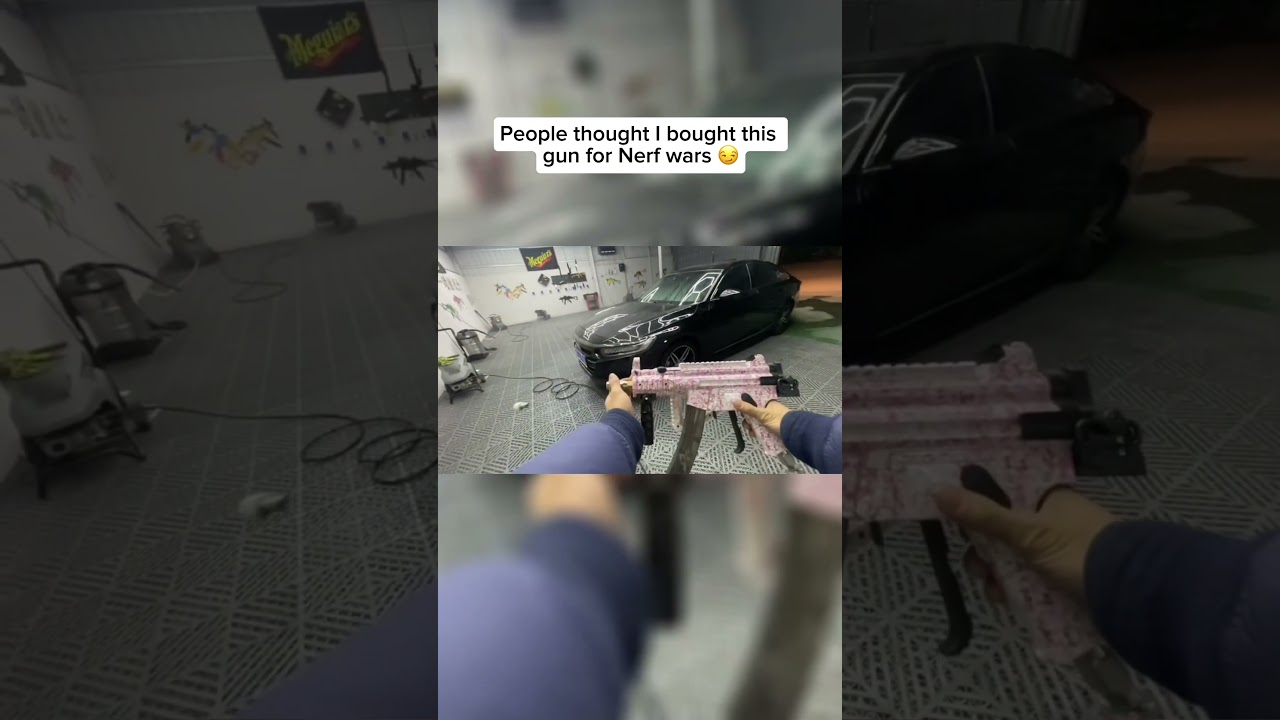 Poor guys they just don&rsquo;t know 😏 #car #cars #carwash #guns #fun #enjoy