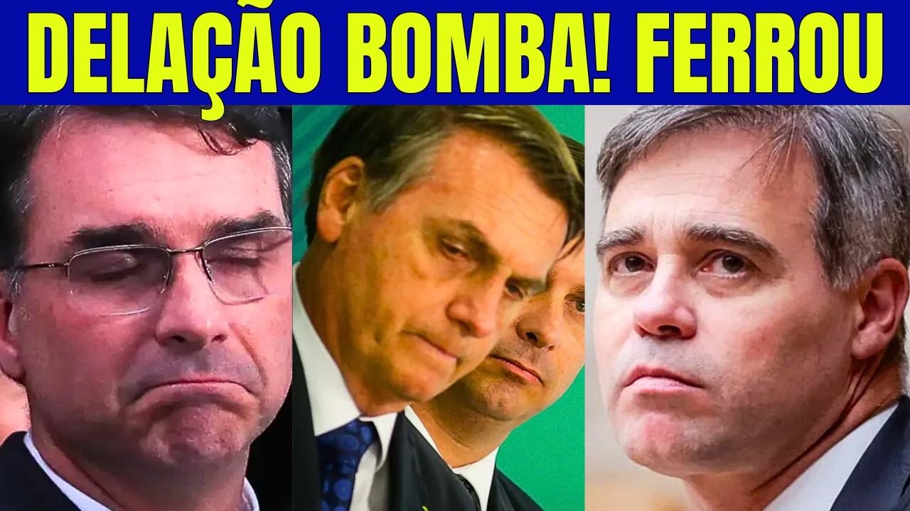 🚨 DELA&Ccedil;&Atilde;O NO CASO INSS CAI COMO BOMBA E FL&Aacute;VIO BOLSONARO ENTRA NO OLHO DO FURAC&Atilde;O