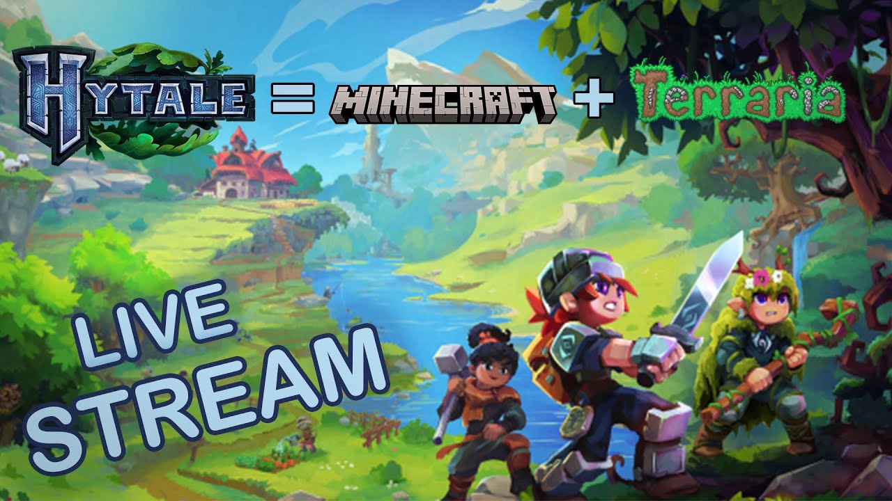 🟢 Dneska pouze Hytale - chill, pokec, hraní her -✨hype 600 subs✨🟢