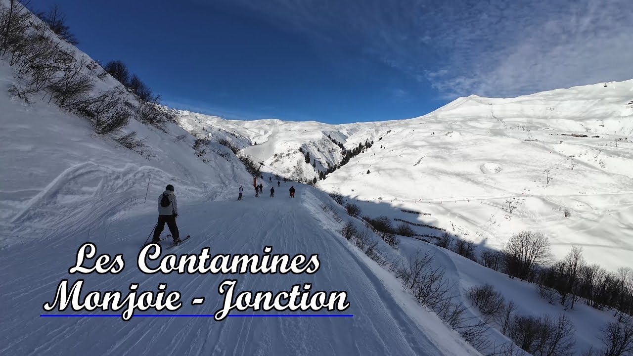Skiing in Les Contamines - Montjoie - Jonction