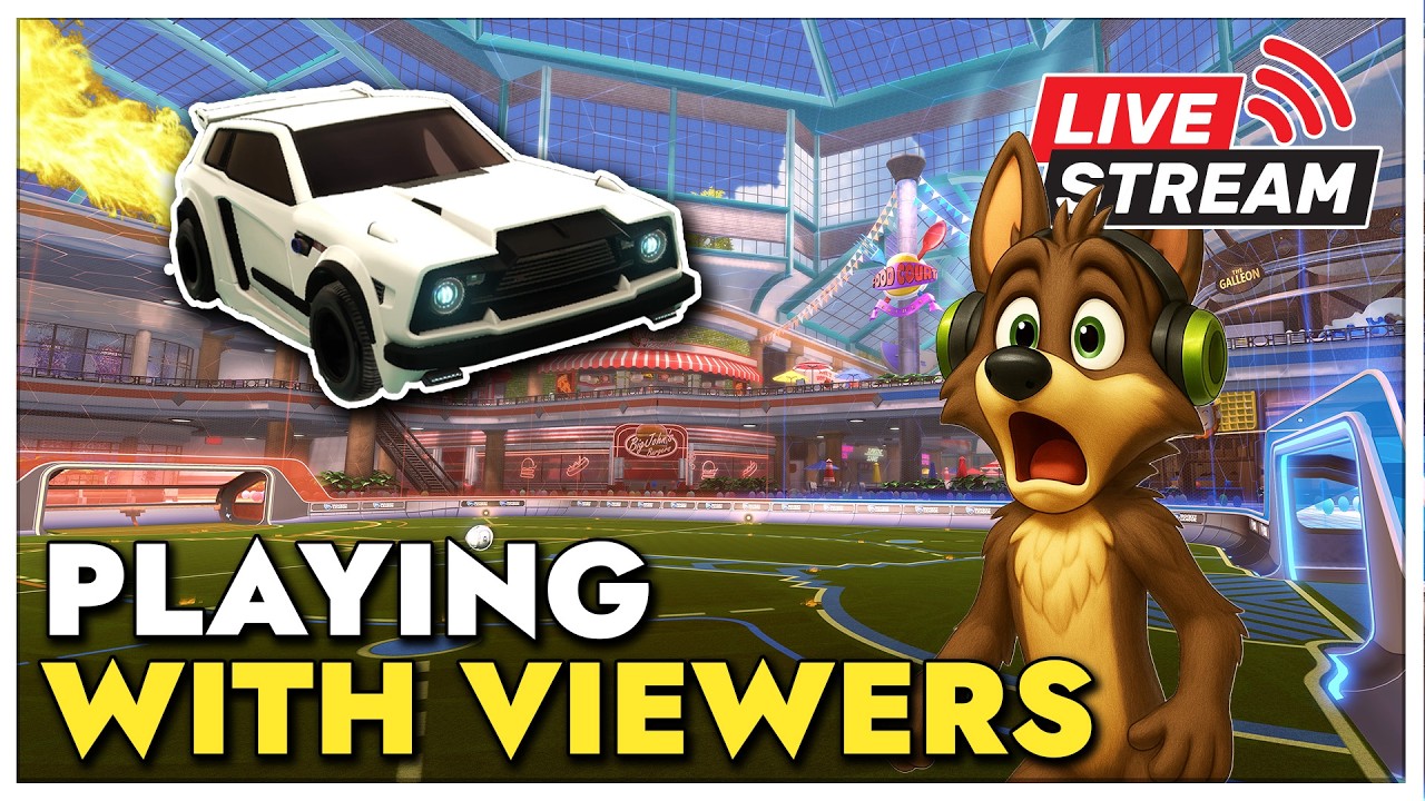 🔴 Playing WITH Viewers Rocket League | Road to Champ 3 | Rocket League Live Play !join !discord