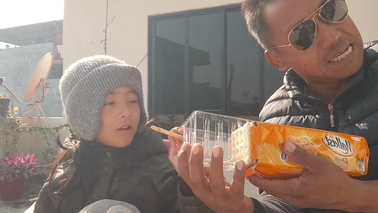 Viral biscuit 🍪 explained by daughter 👌🍪