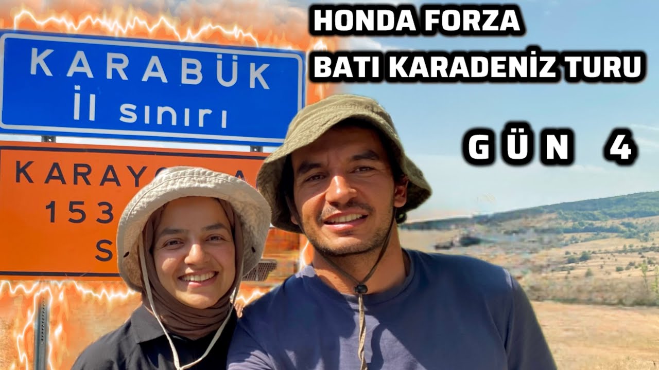 HONDA FORZA 250 ile BATI KARADENİZ TURU 4. GÜN - AMASRA - SAFRANBOLU - HORMA KANYONU