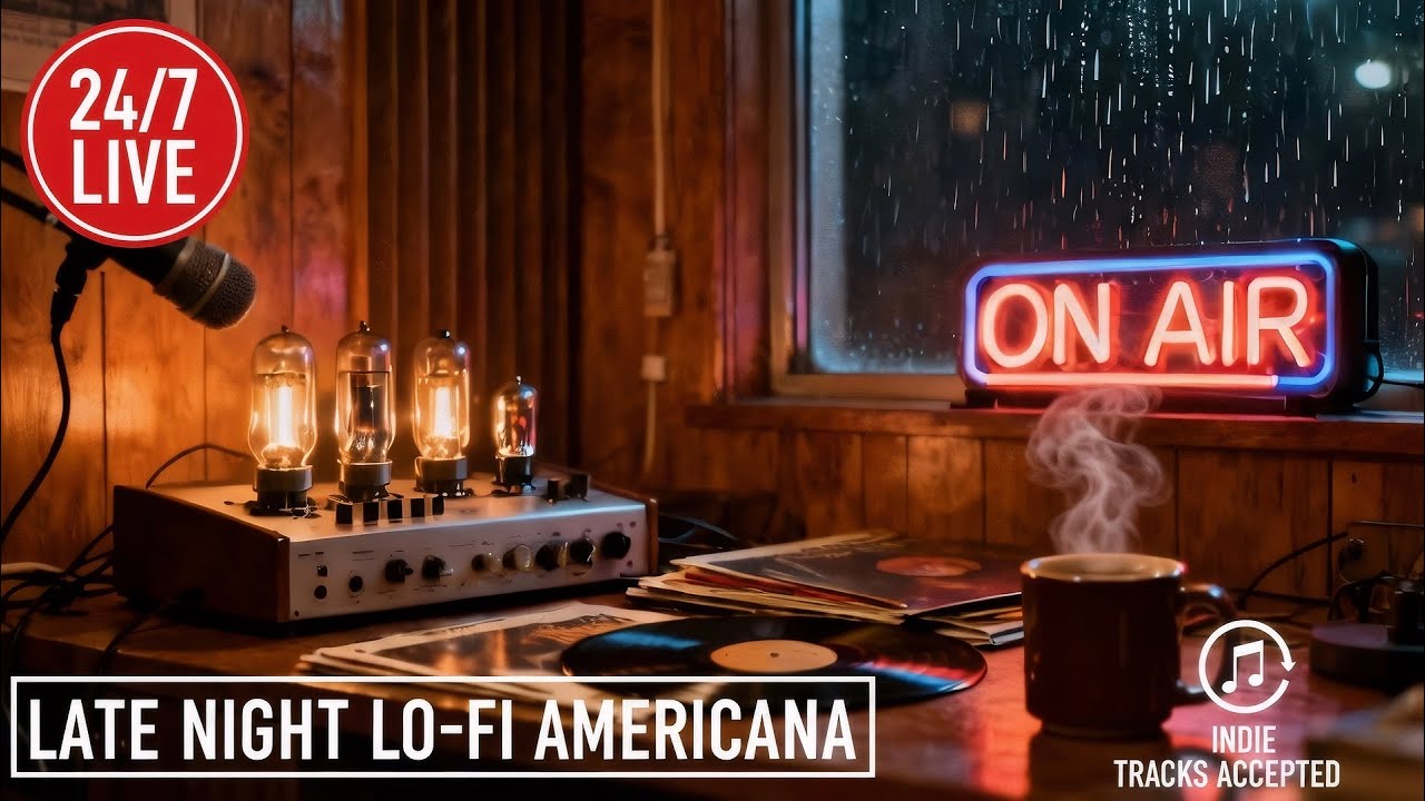 24/7 Radio 🎙 Cosmic Lo-Fi | Ambient, Space, Ghibli-Inspired, Deep Focus