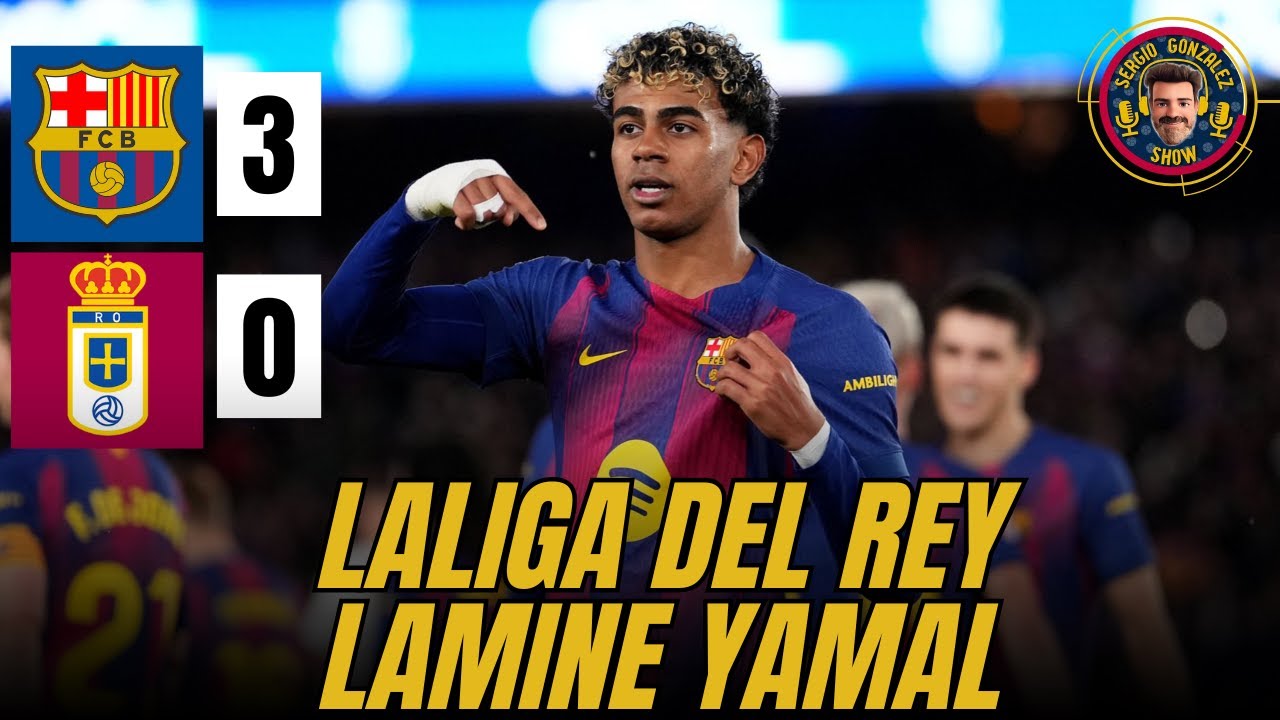 POST PARTIDO 🔵🔴 BARÇA 3-0 OVIEDO. LÍDERES CON GOLAZO DE LAMINE. GRAN PARTIDO DE OLMO.