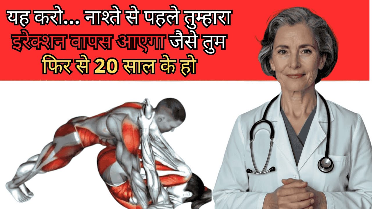 यूरोलॉजिस्ट: नाश्ते से पहले यह करें — सुबह की ताकत वापस देखें। 60+ पुरुष जरूर आजमाएं!