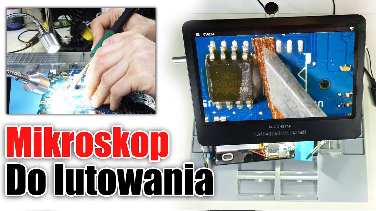 Elektroniczny mikroskop 10